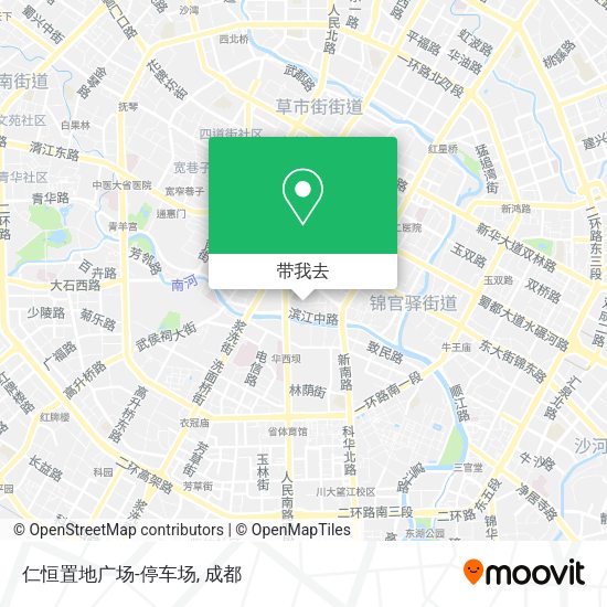 仁恒置地广场-停车场地图