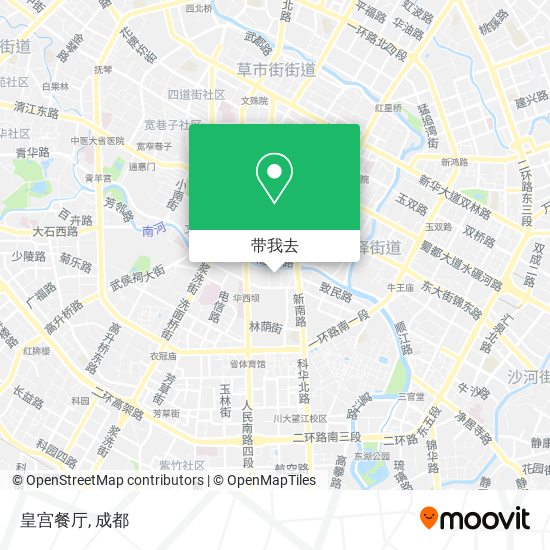 皇宫餐厅地图