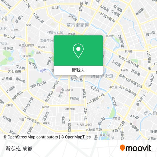新泓苑地图