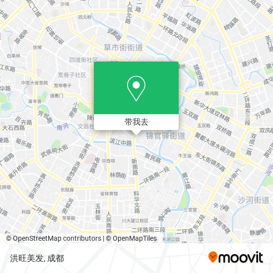 洪旺美发地图