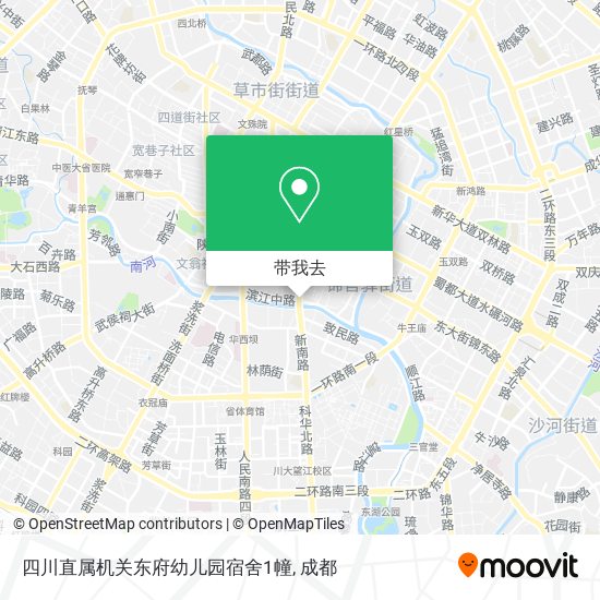 四川直属机关东府幼儿园宿舍1幢地图