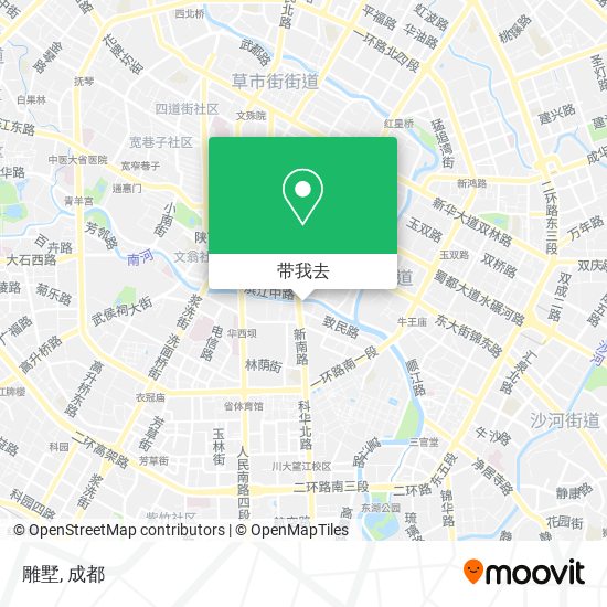 雕墅地图