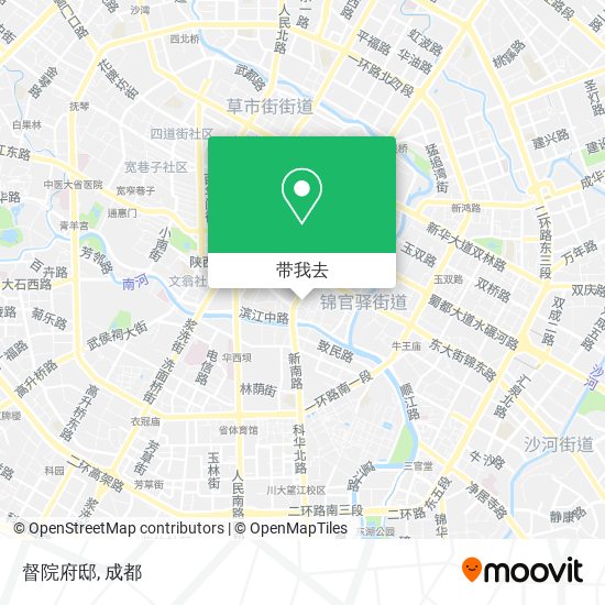 督院府邸地图