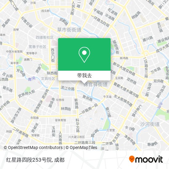红星路四段253号院地图