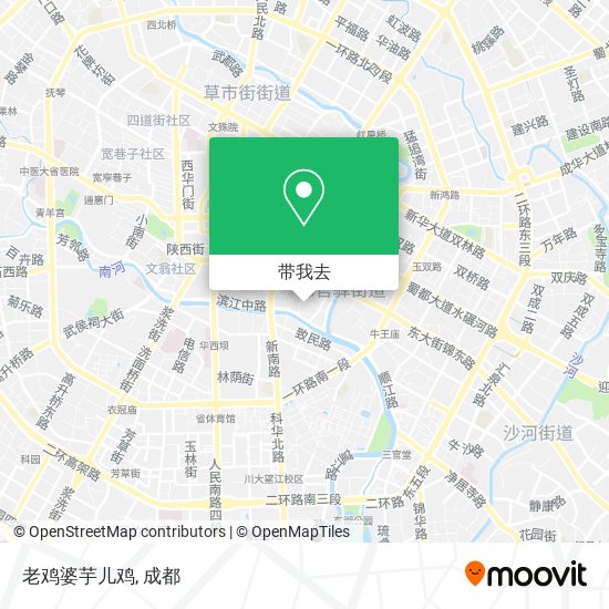 老鸡婆芋儿鸡地图