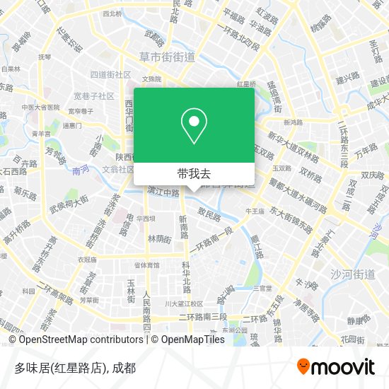 多味居(红星路店)地图