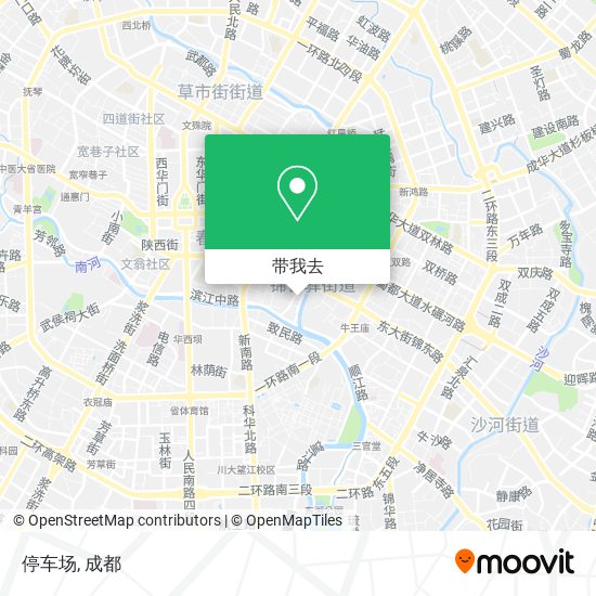 停车场地图