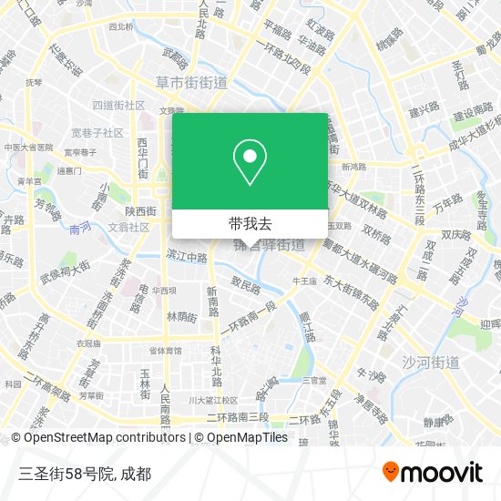 三圣街58号院地图