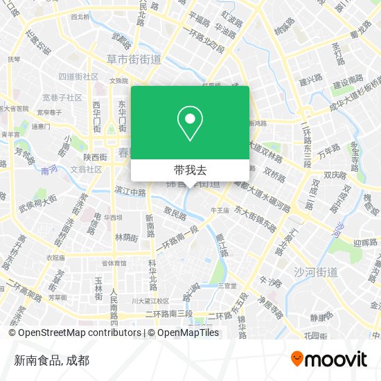 新南食品地图