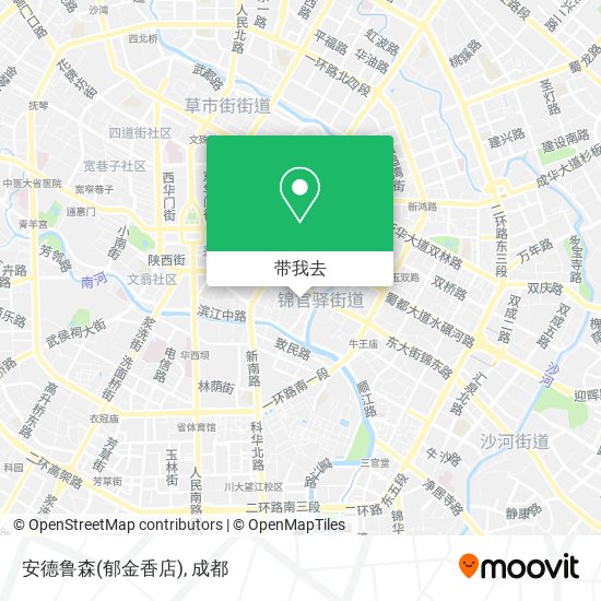 安德鲁森(郁金香店)地图