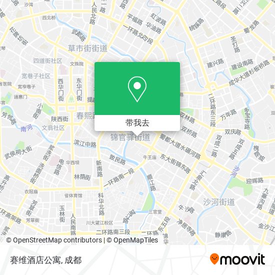 赛维酒店公寓地图
