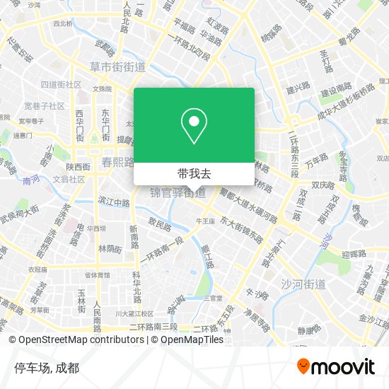 停车场地图
