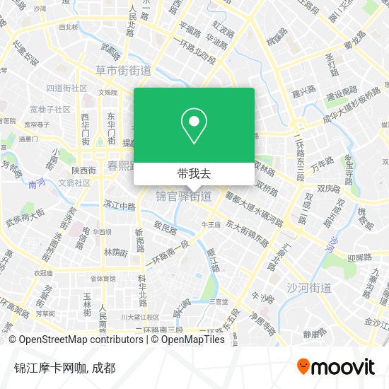 锦江摩卡网咖地图