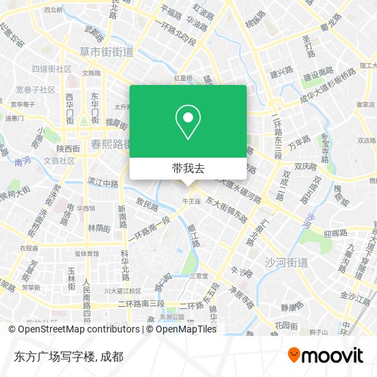 东方广场写字楼地图
