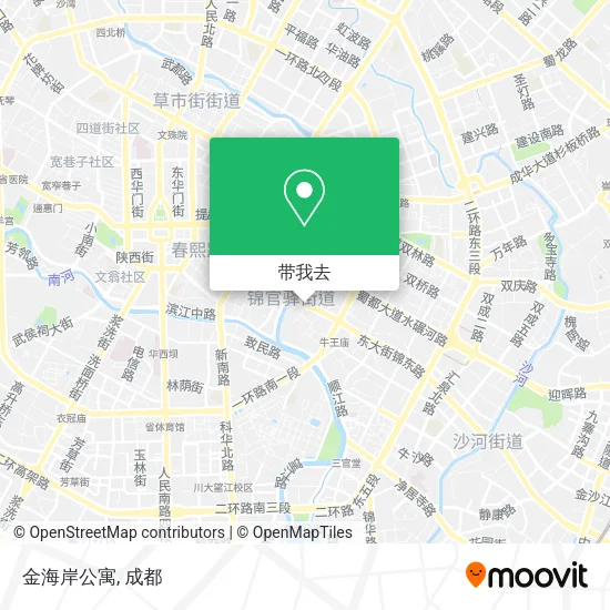 金海岸公寓地图