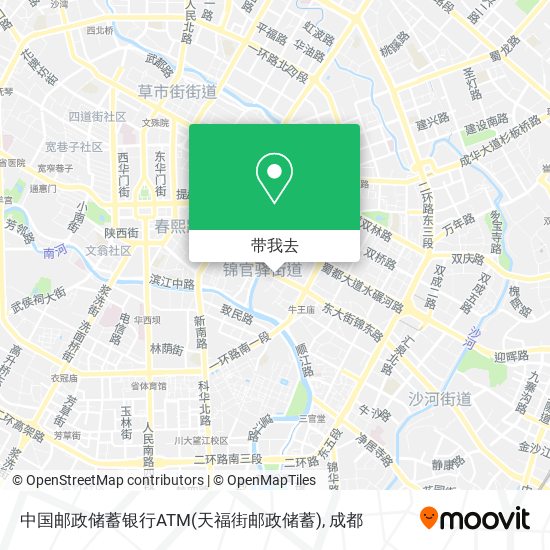 中国邮政储蓄银行ATM(天福街邮政储蓄)地图