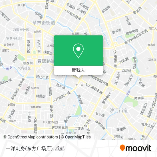一洋刺身(东方广场店)地图
