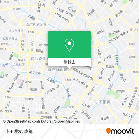 小王理发地图