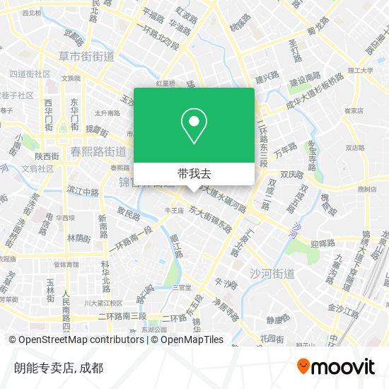 朗能专卖店地图