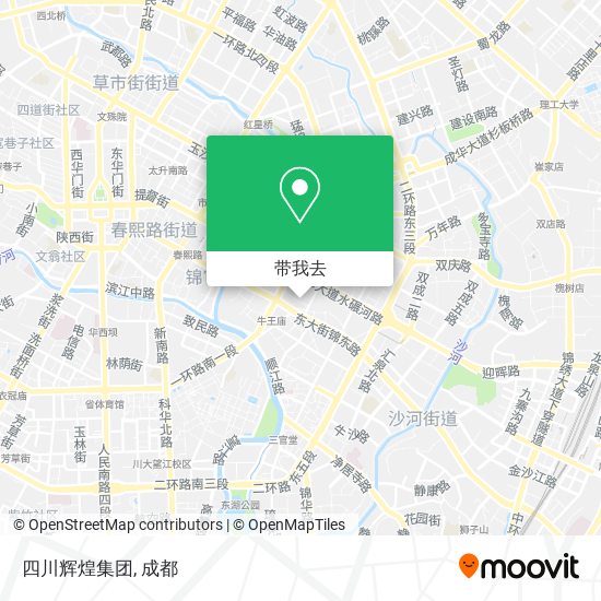 四川辉煌集团地图