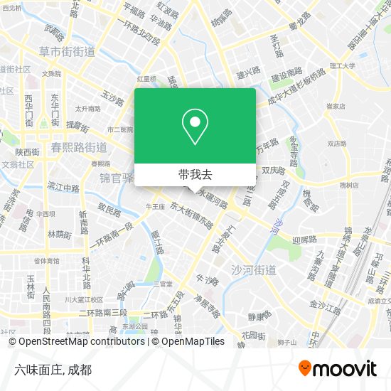 六味面庄地图