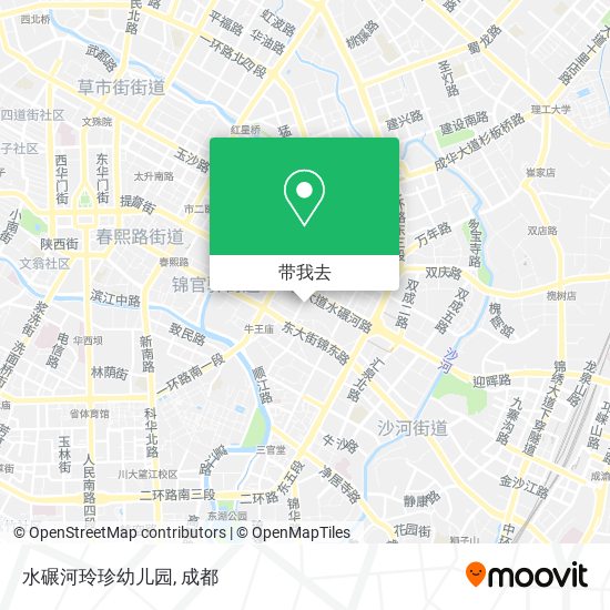 水碾河玲珍幼儿园地图