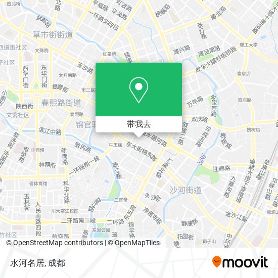 水河名居地图