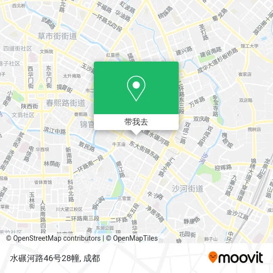 水碾河路46号28幢地图