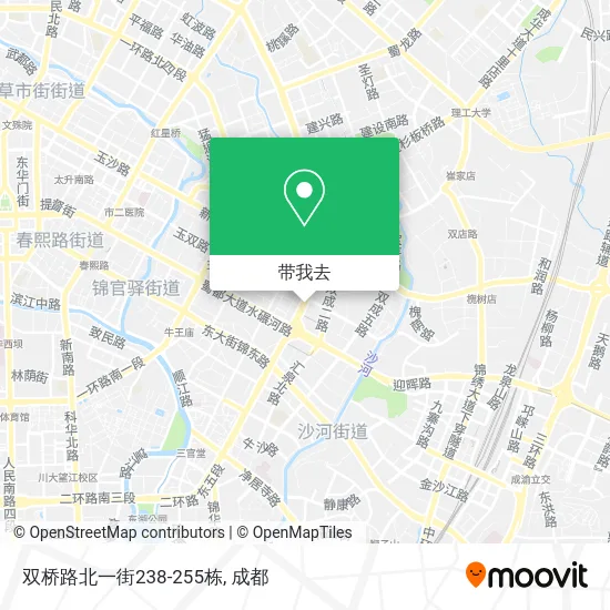 双桥路北一街238-255栋地图