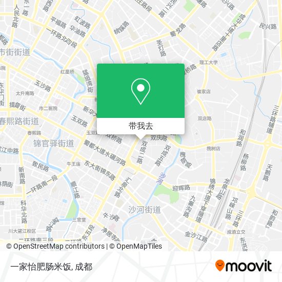 一家怡肥肠米饭地图