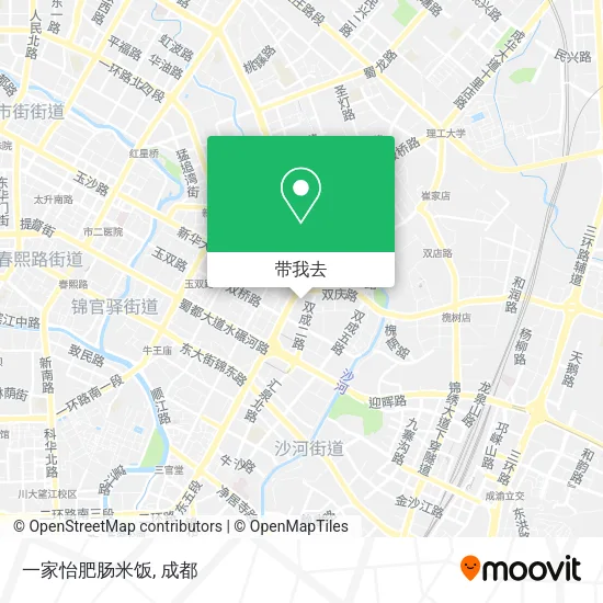 一家怡肥肠米饭地图