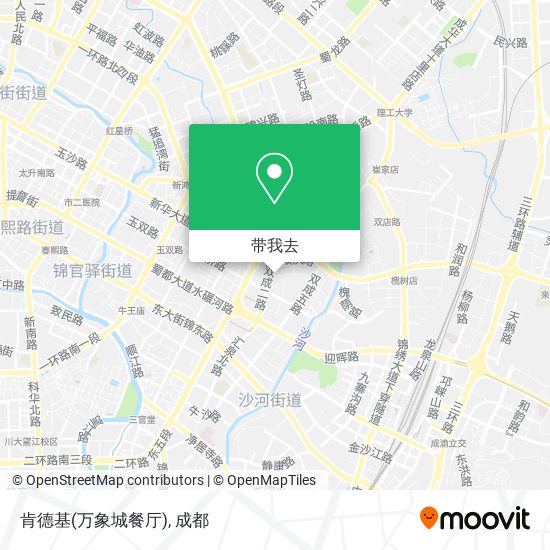 肯德基(万象城餐厅)地图