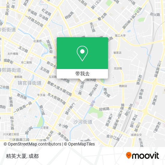 精英大厦地图