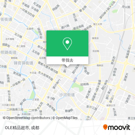 OLE精品超市地图