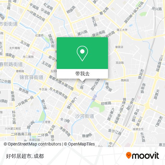 好邻居超市地图