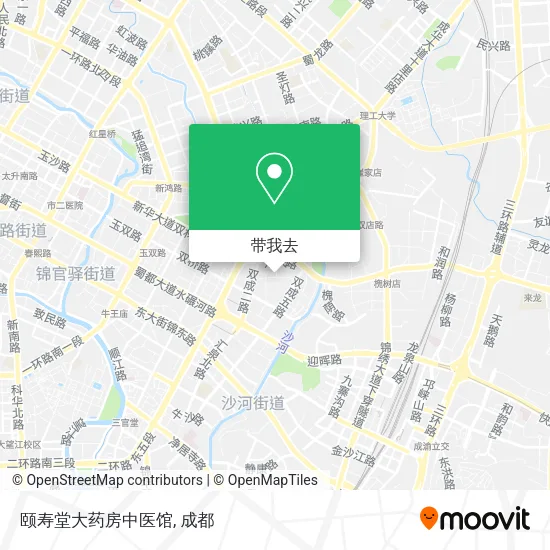 颐寿堂大药房中医馆地图