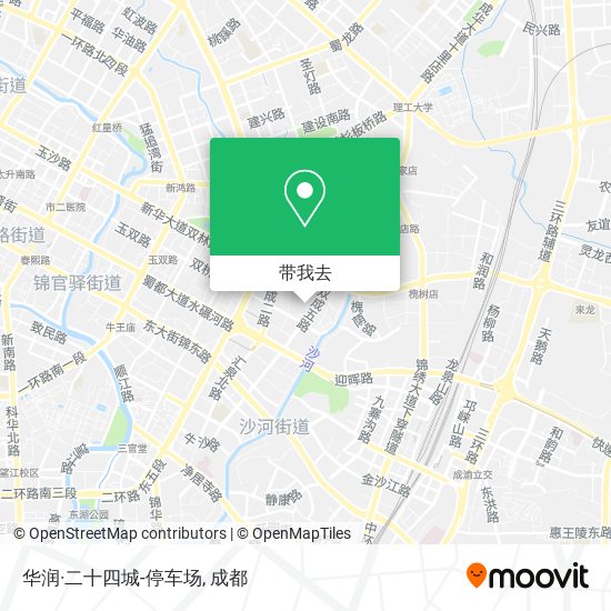 华润·二十四城-停车场地图