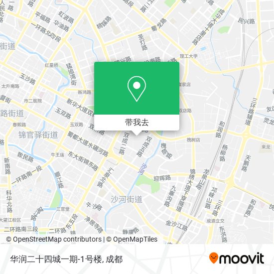 华润二十四城一期-1号楼地图