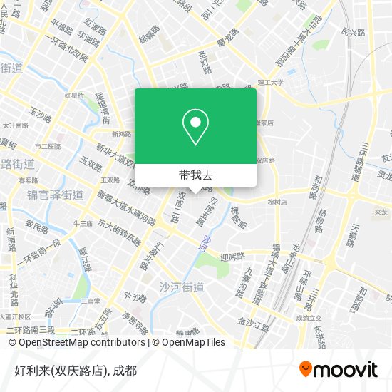 好利来(双庆路店)地图