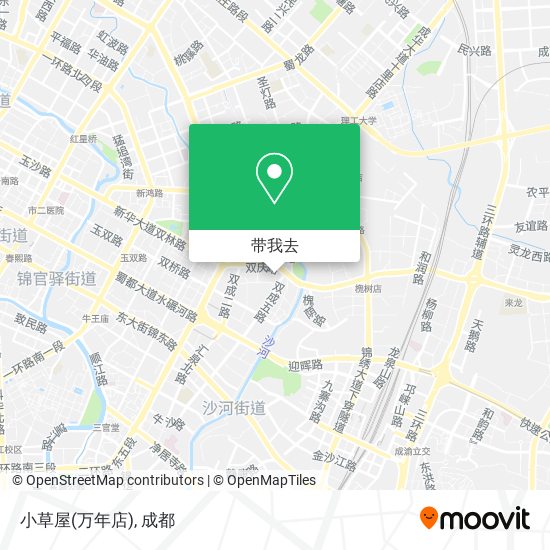 小草屋(万年店)地图