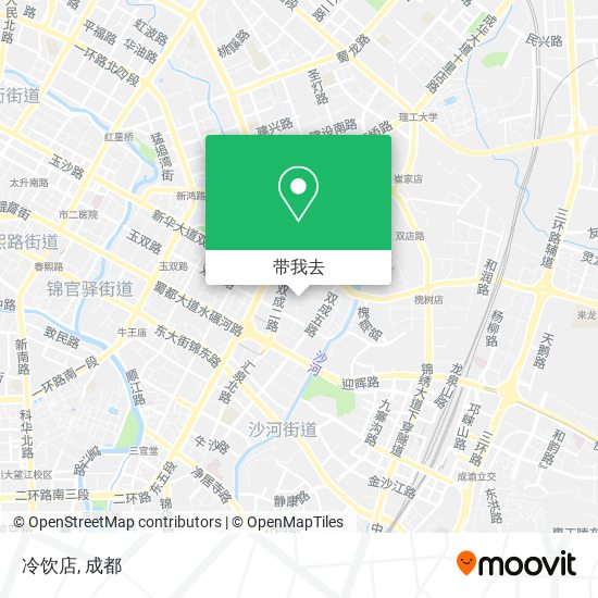 冷饮店地图