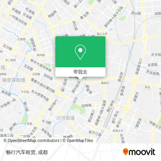 畅行汽车租赁地图
