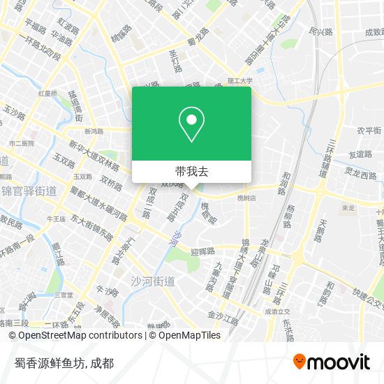 蜀香源鲜鱼坊地图