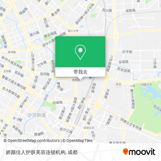 娇颜佳人护肤美容连锁机构地图