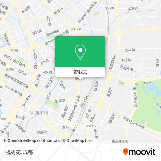 槐树苑地图