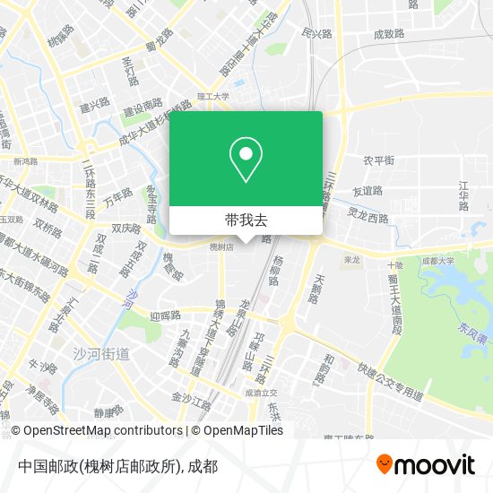 中国邮政(槐树店邮政所)地图