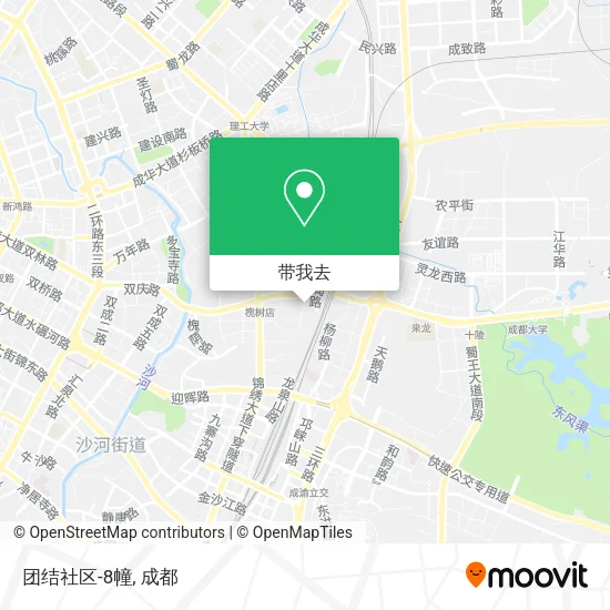 团结社区-8幢地图