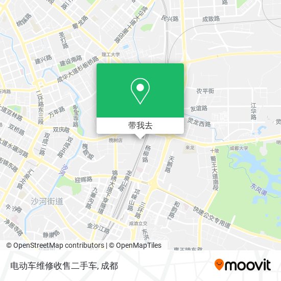 电动车维修收售二手车地图