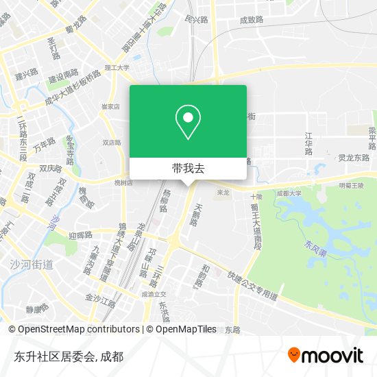 东升社区居委会地图