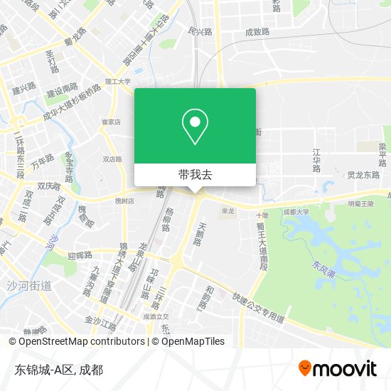 东锦城-A区地图